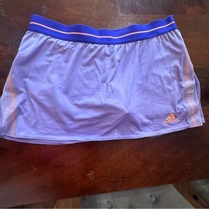 Adidas Adizero Climacool Formotion tennis skort purple  orange Pickleball size M